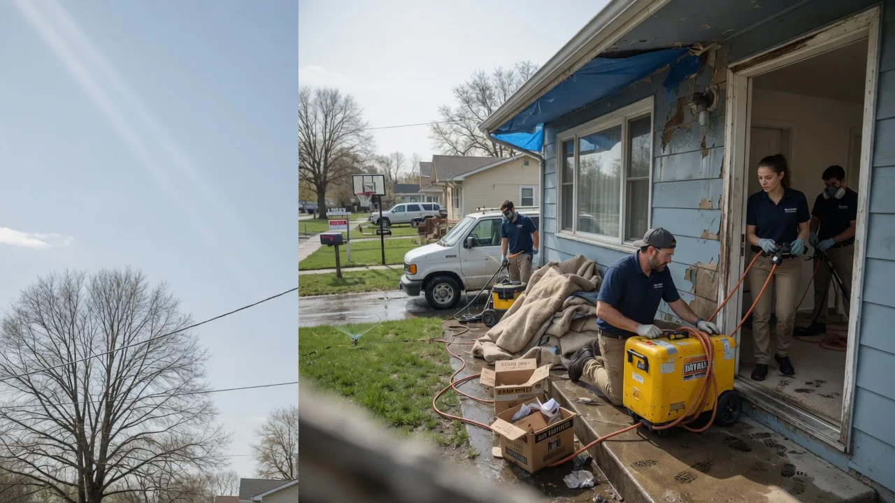 Basement Flood Cleanup in Baskerville, VA near me